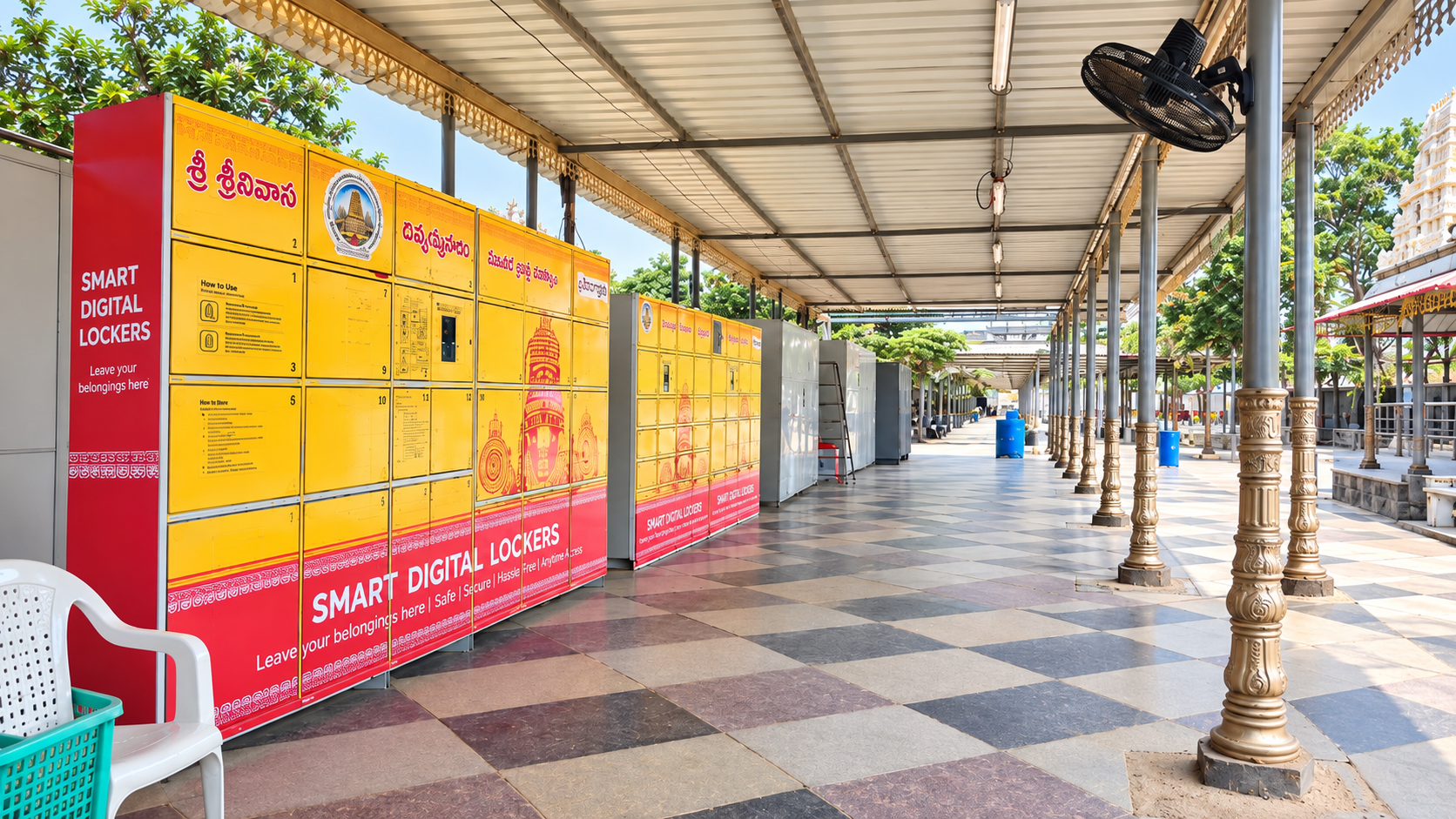 Zibomo commercial digital smart lockers