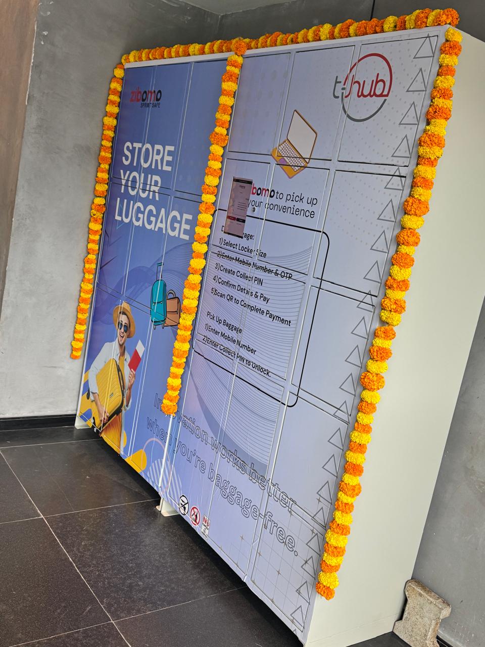 Smart lockers for retail and shopping malls